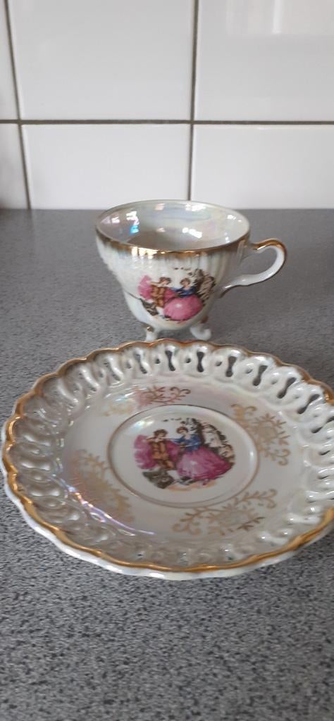 Engelse kopjes., Ophalen of Verzenden, Porselein, Overige stijlen, Kop(pen) en/of Schotel(s)