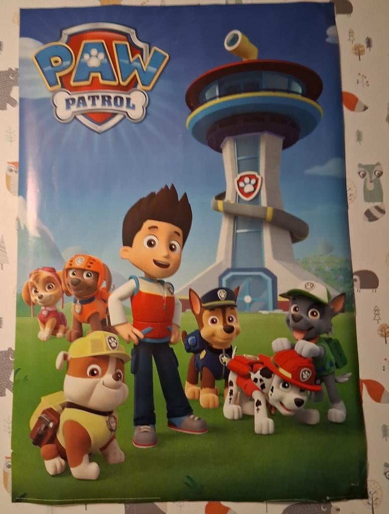 Paw patrol poster, Ophalen