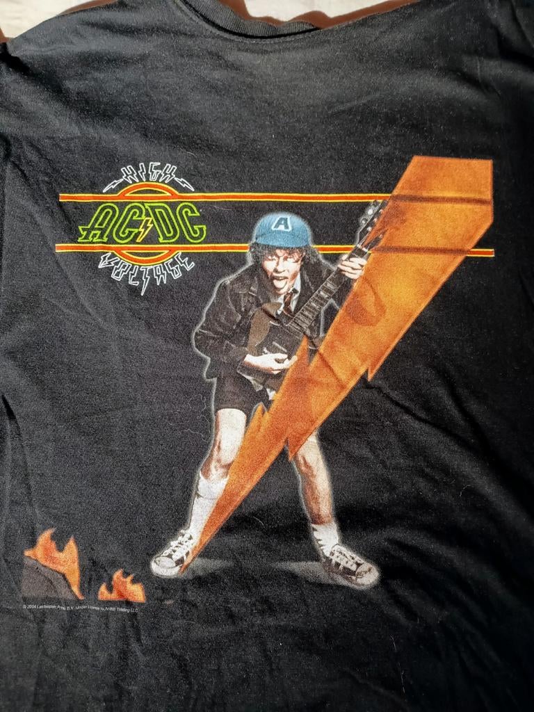 AC/DC "High Voltage" t-shirt XL, Ophalen of Verzenden, Zo goed als nieuw, Maat 56/58 (XL), Zwart