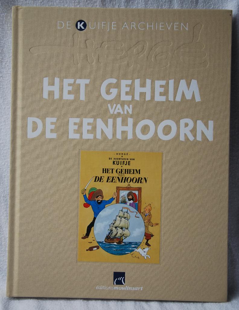 De Kuifje Archieven: Het Geheim van De Eenhoorn, Eén stripboek, Ophalen of Verzenden, Zo goed als nieuw, Hergé