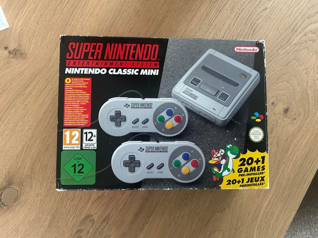 Nintendo Classic Mini: Super Nintendo Entertainment System, Spelcomputers en Games, Spelcomputers | Nintendo Super NES, Ophalen of Verzenden