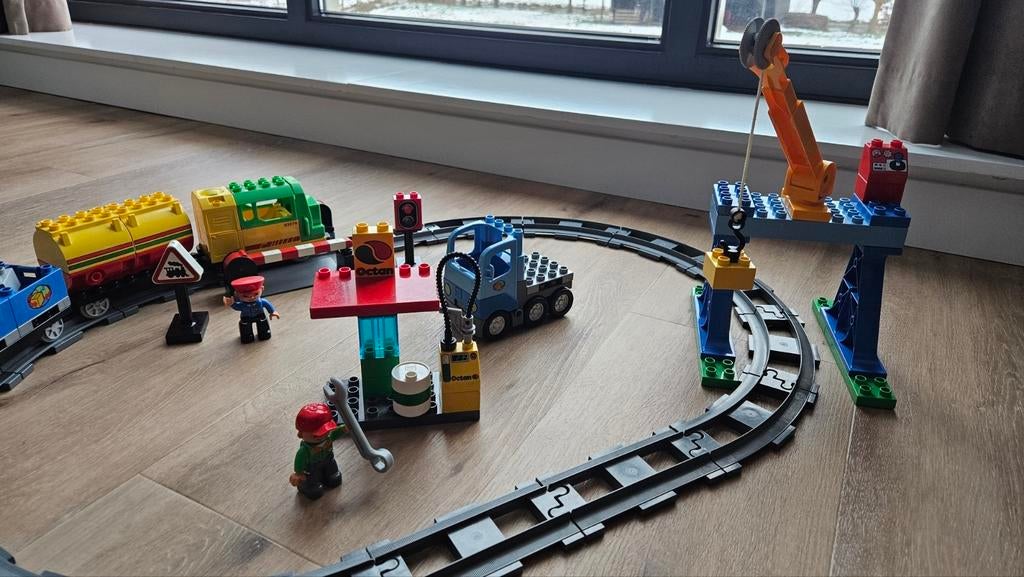 Lego Duplo - Luxe treinset compleet en werkend (en meer), Kinderen en Baby's, Speelgoed | Duplo en Lego, Ophalen of Verzenden