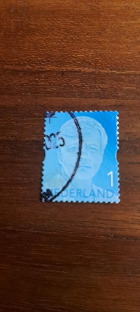 Zegel Koning Willem. Gestempeld. 2024 ., Ophalen of Verzenden