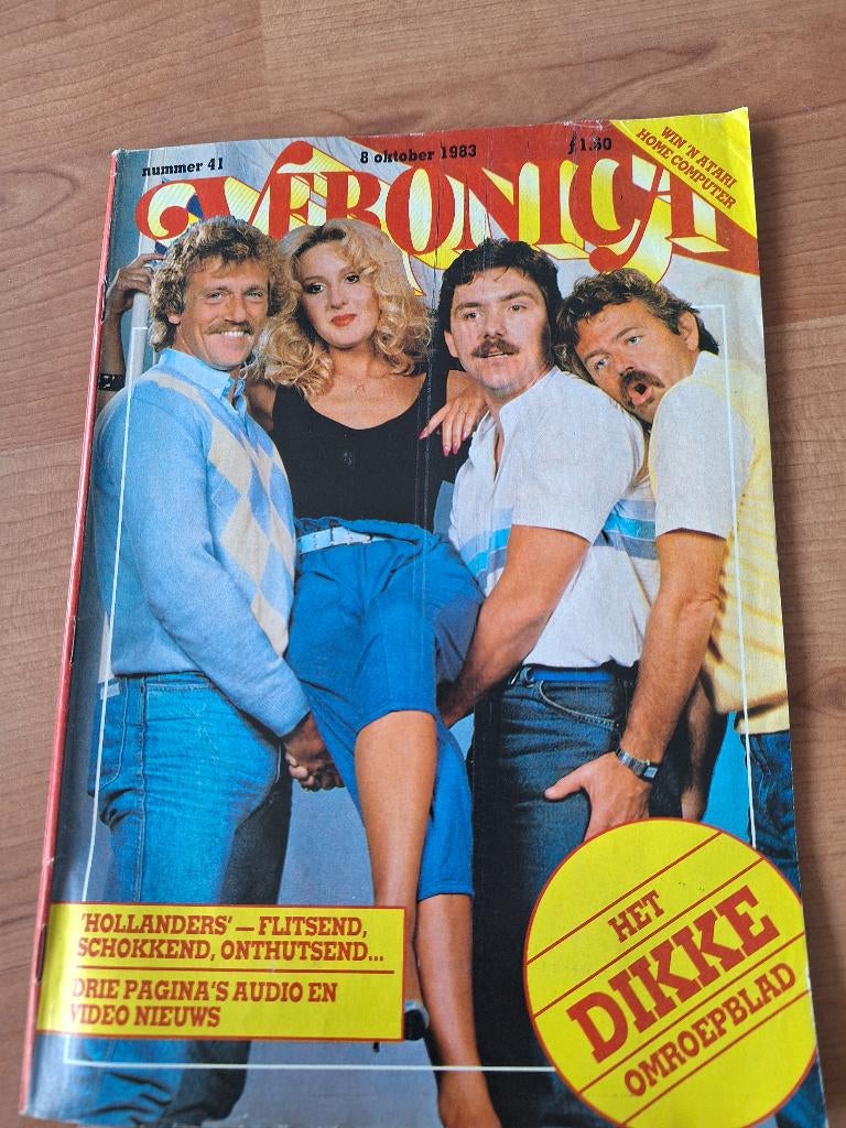 Veronica 1983 Doe Maar Maywood Abba BZN Marx Brothers, Verzamelen, Tijdschriften, Kranten en Knipsels, Ophalen of Verzenden, 1980 tot heden