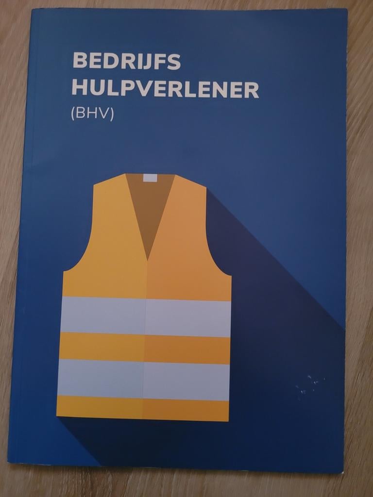 BHV Boek - Bedrijfshulpverlener, Ophalen, Zo goed als nieuw, Niet van toepassing, Onbekend