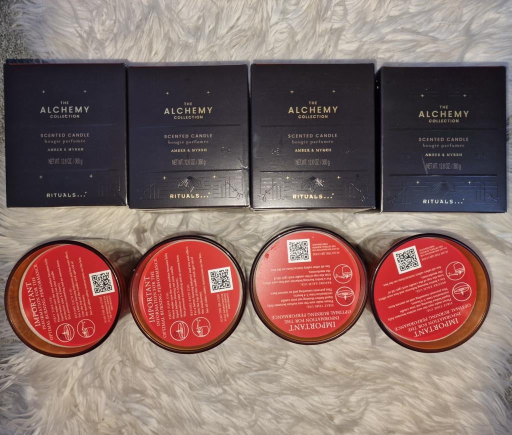 4x Rituals The Alchemy Geurkaars Candle Kaarsen, Ophalen of Verzenden, Nieuw