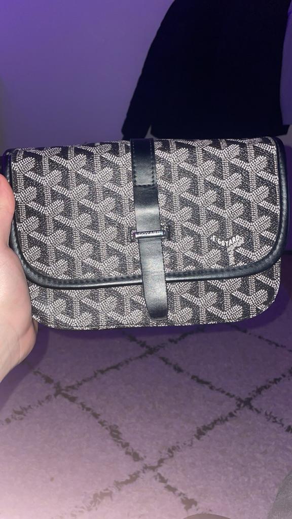 Goyard tas, Ophalen of Verzenden, Gebruikt, Zwart, Schoudertasje