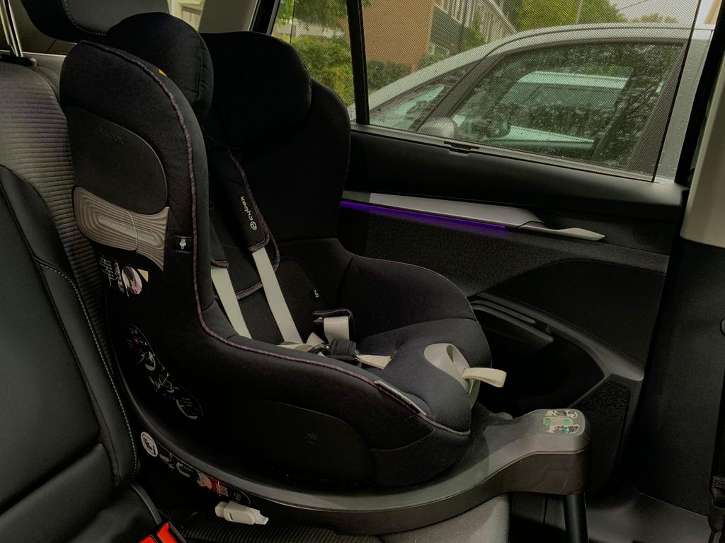 Autostoeltje Sirona S I-Size black, Verstelbare rugleuning, Gebruikt, 9 t/m 18 kg, Isofix