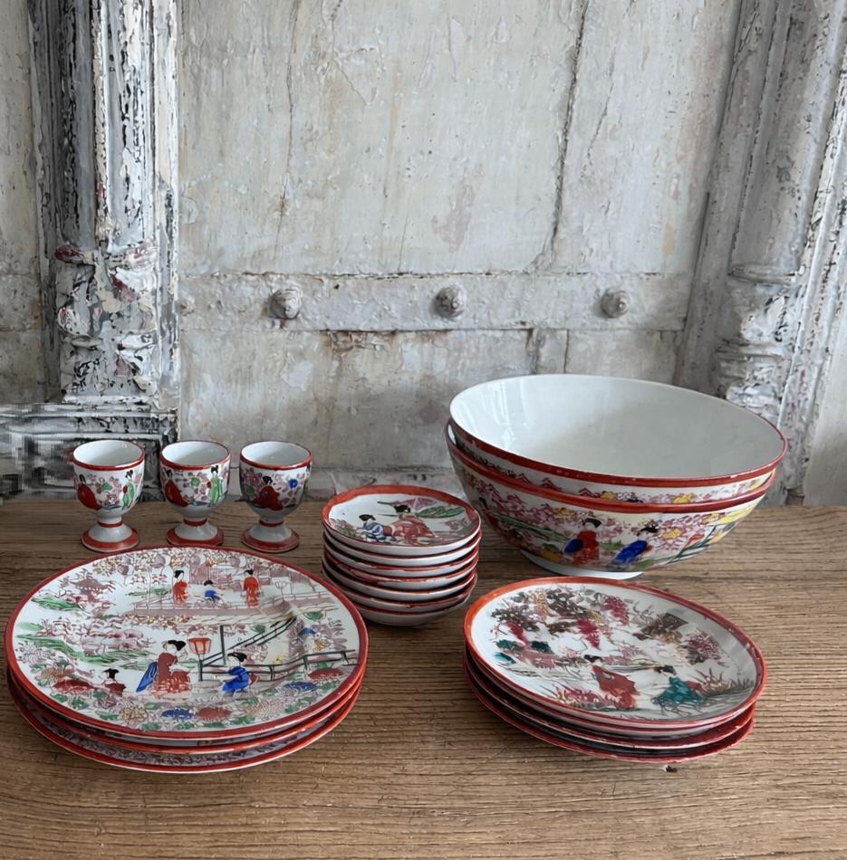 Chinees porselein servies, Antiek en Kunst, Ophalen of Verzenden