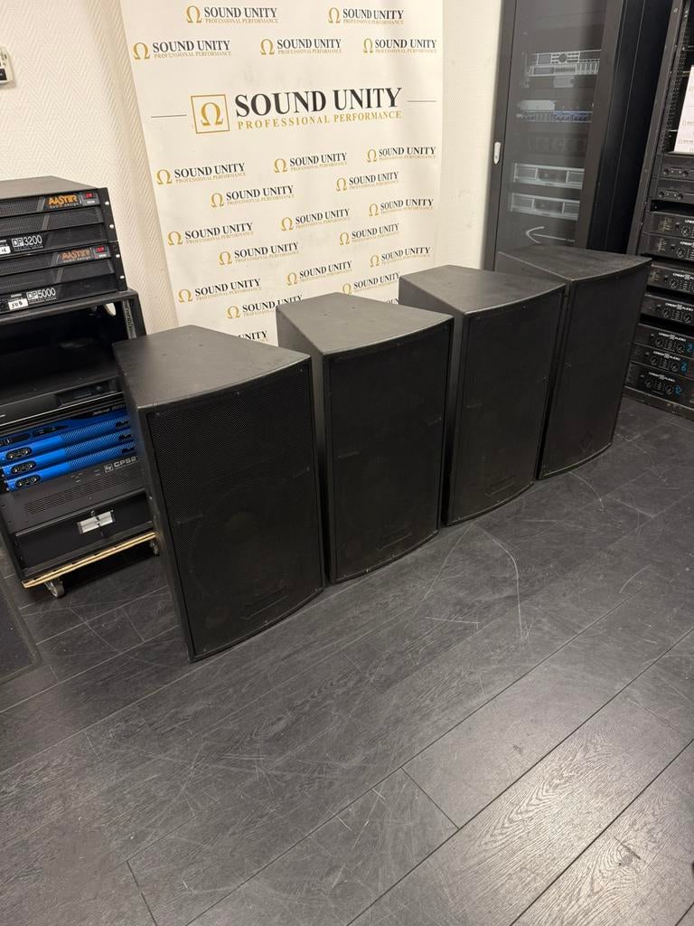 4x General Music - Lem Tour Master 15.2 (RCF), Ophalen, Zo goed als nieuw, 120 watt of meer, Overige merken