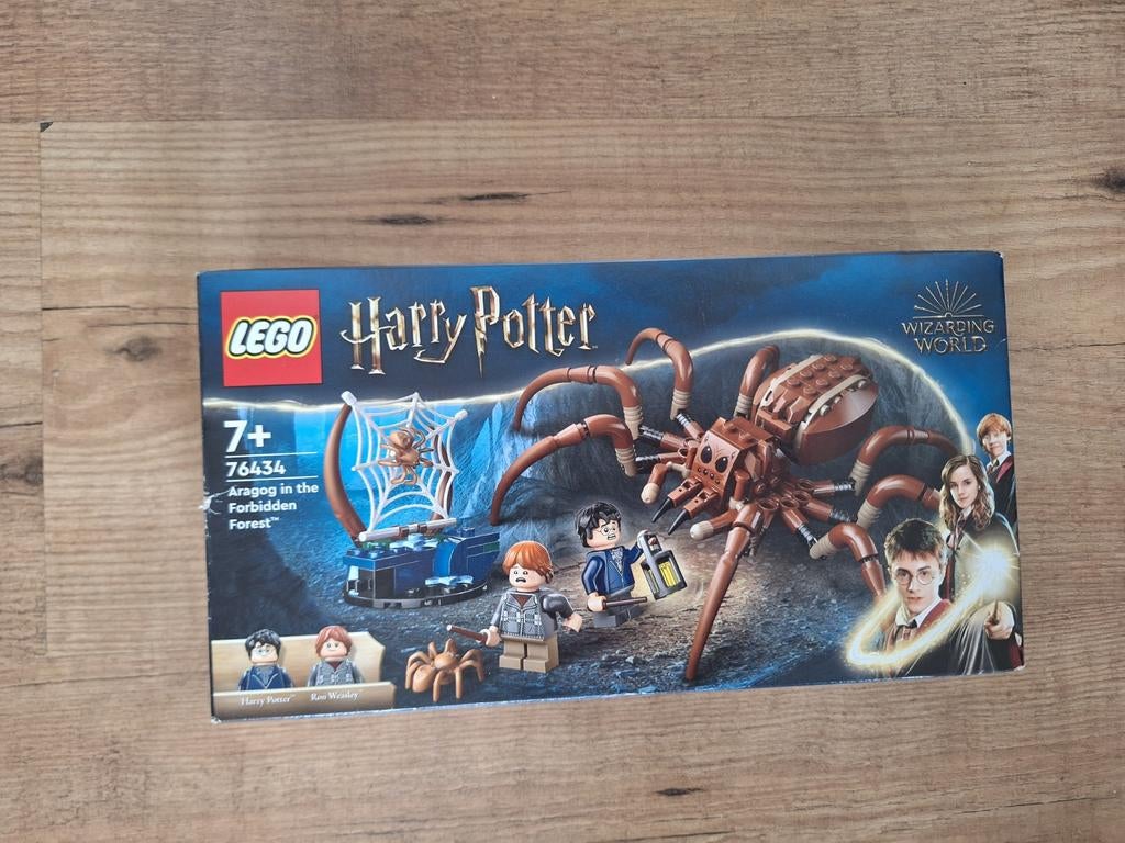 LEGO Harry Potter 76434 Aragog in het Verboden Bos, Inclusief minifiguren, Lego, Ophalen of Verzenden, Complete set