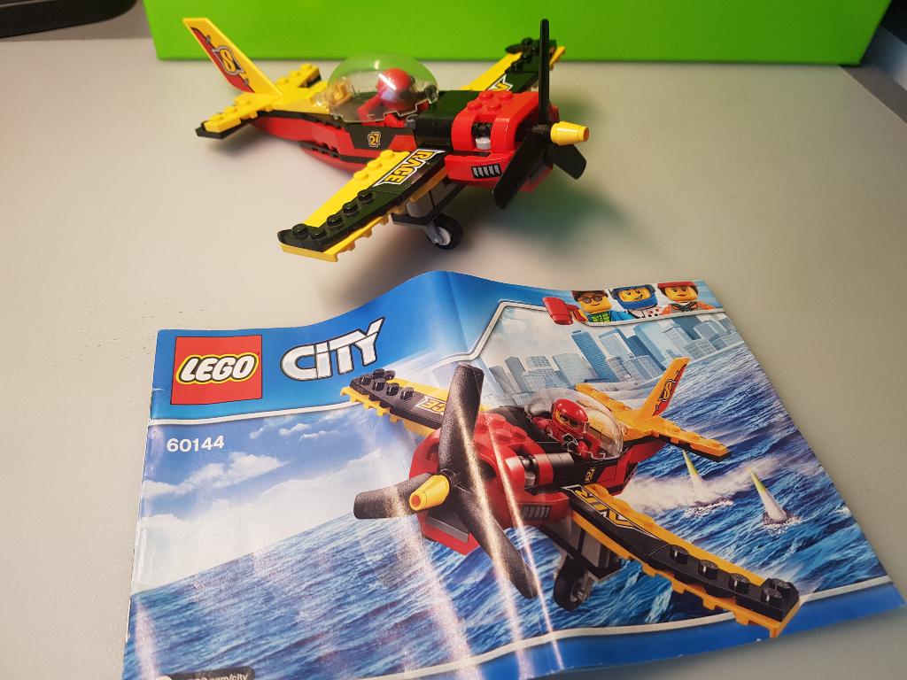 Lego 60144 - Race Plane - vliegtuig, Compleet, Lego, Ophalen of Verzenden, Complete set
