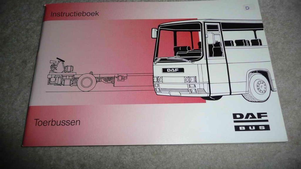 Instructieboekje Daf touringcar, Verzenden