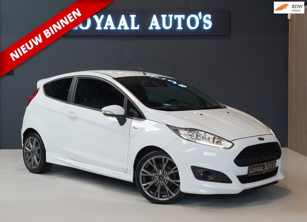 Ford Fiesta 1.0 EcoBoost ST Line | AIRCO | CRUISE| NAP | APK, Voorwielaandrijving, 125 pk, Euro 6, Origineel Nederlands