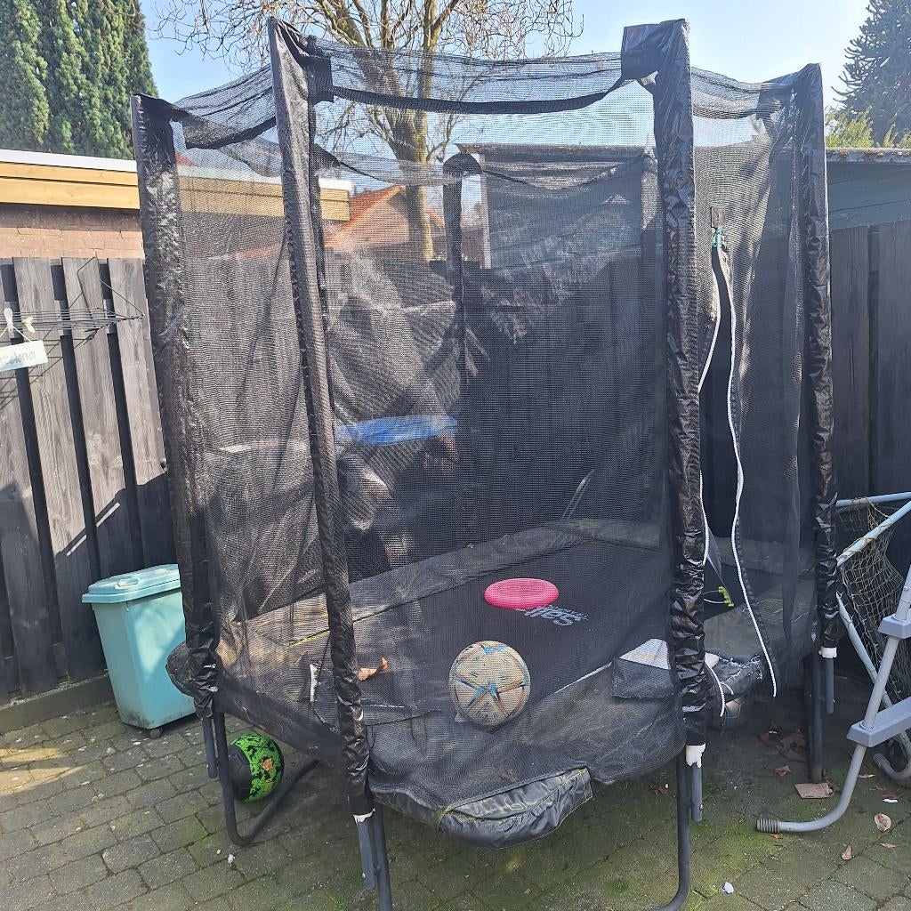 Salta trampoline Premium Black, Kinderen en Baby's, Speelgoed | Buiten | Trampolines, Gebruikt, Ophalen