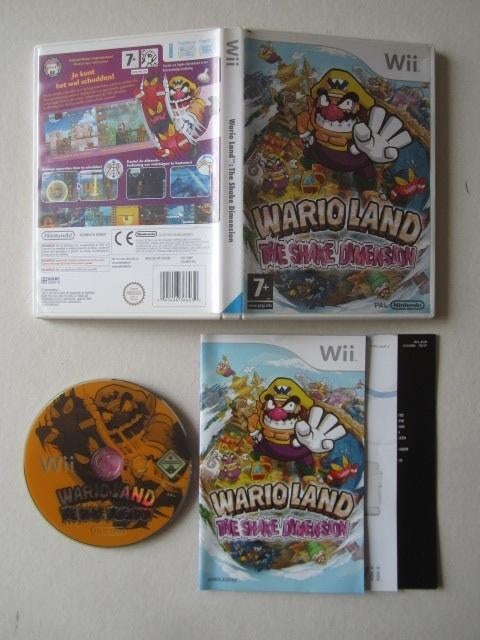 Wario Land Warioland Nintendo Wii, 1 speler, Ophalen of Verzenden, Zo goed als nieuw, Vanaf 3 jaar