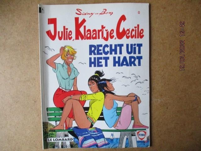 adv5722 julie , klaartje en cecile 8, Eén stripboek, Ophalen, Gelezen