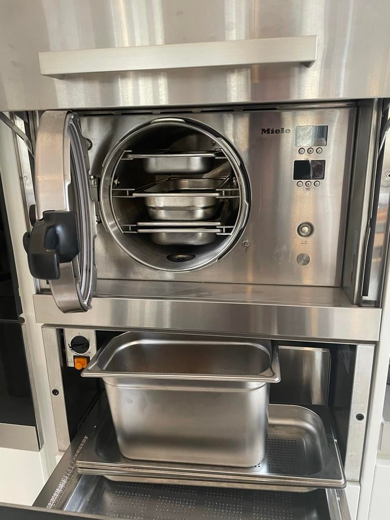 Miele inbouw stoomoven en warmhoudlade, Oven, Nieuw, Stoom, Inbouw