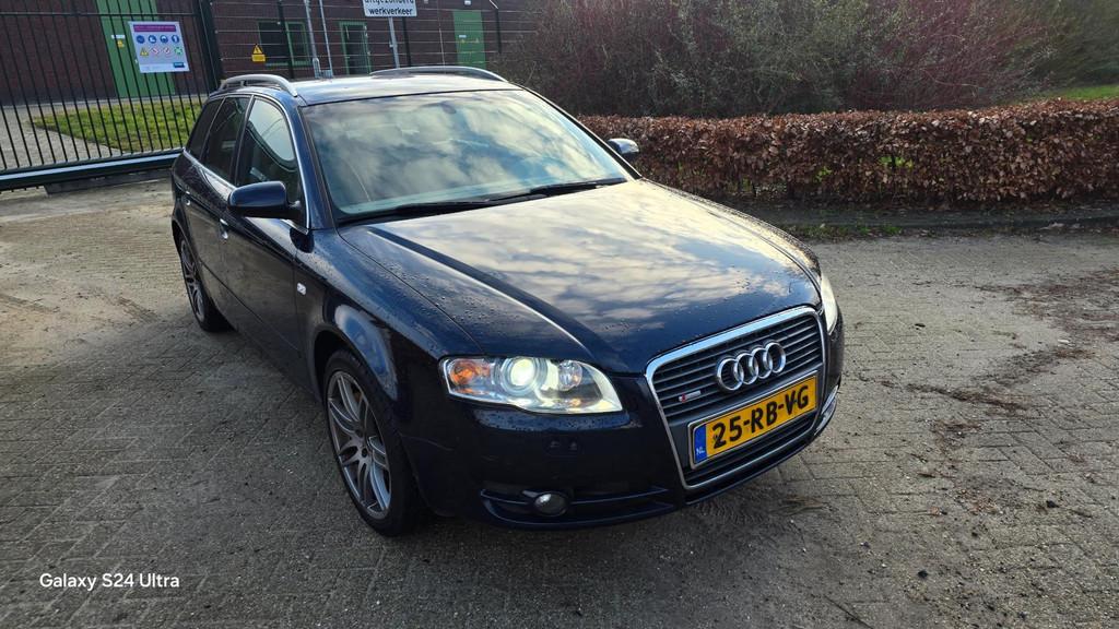 Audi A4 Avant 2.0 TFSI XENON NAP NL AUTO!, Gebruikt, 4 cilinders, 1984 cc, Blauw