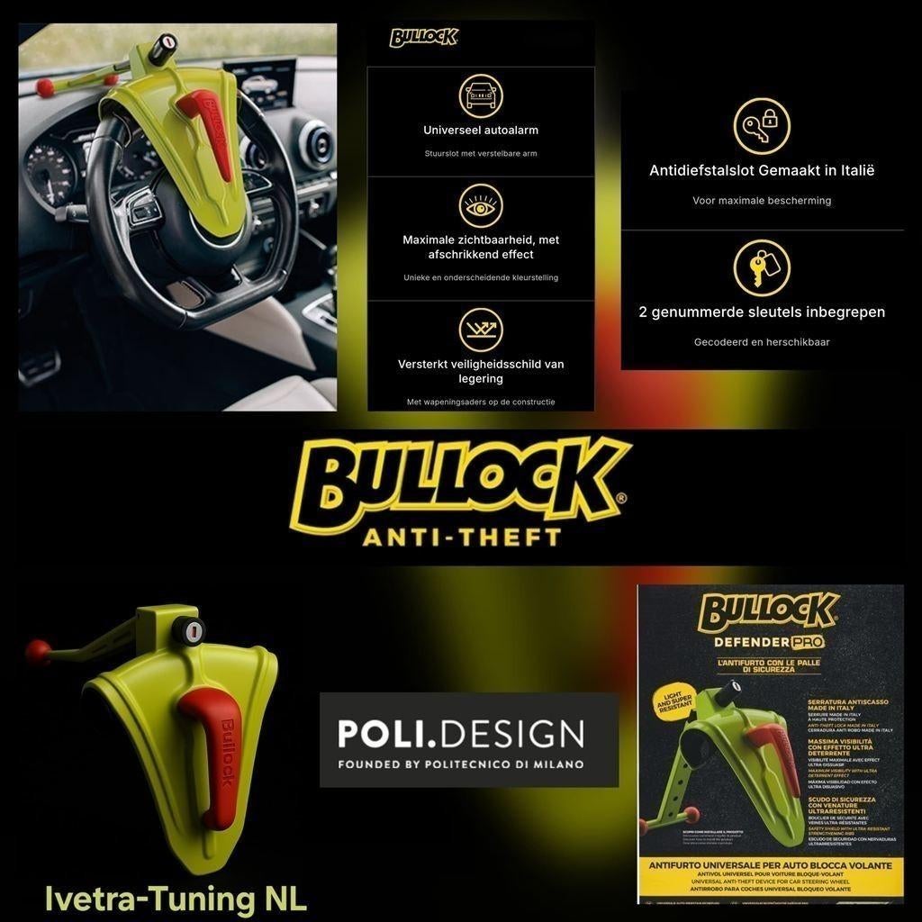 Stuurslot Auto | Voorkom Diefstal Van Uw Auto / Airbag, Ophalen of Verzenden, Info@ivetra-tuning.nl | www.ivetra-tuning.nl, Ivetra-Tuning NL