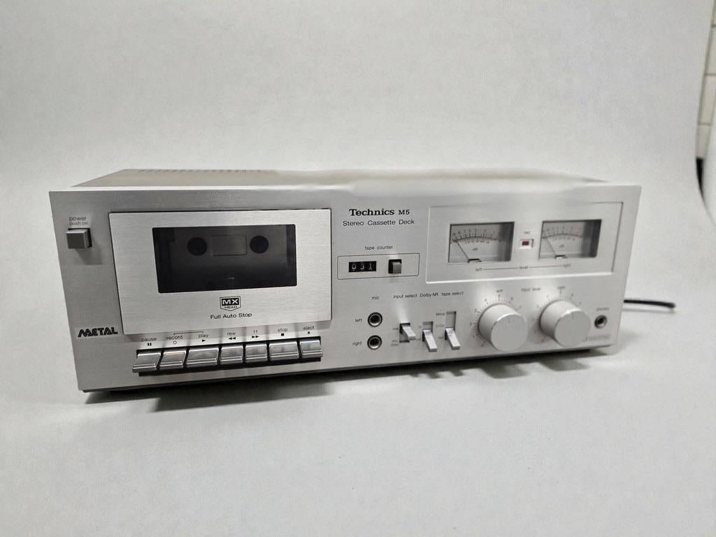vintage cassette speler Technics M5, Ophalen