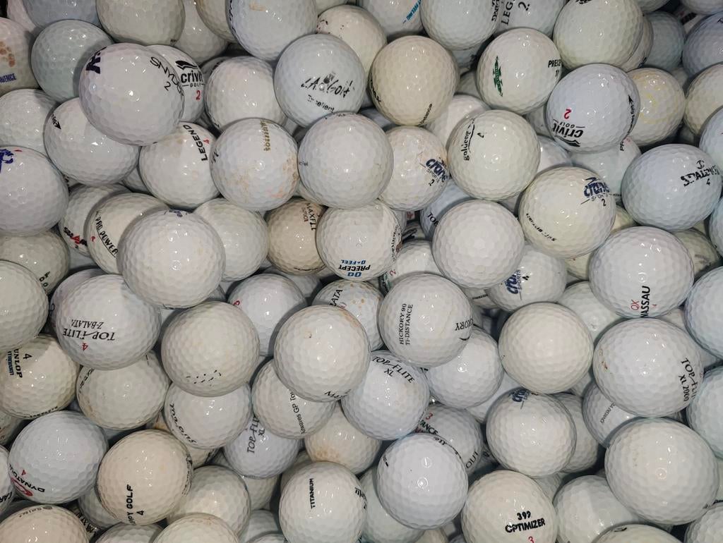 Gebruikte golfballen mix 200 stuks omega deal, Ophalen of Verzenden, Bal(len)