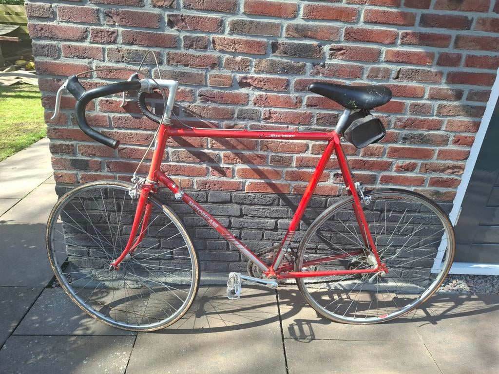 Vintage racefiets motobecane c2-63, Fietsen en Brommers, Fietsen | Oldtimers, 59 cm of meer, Ophalen