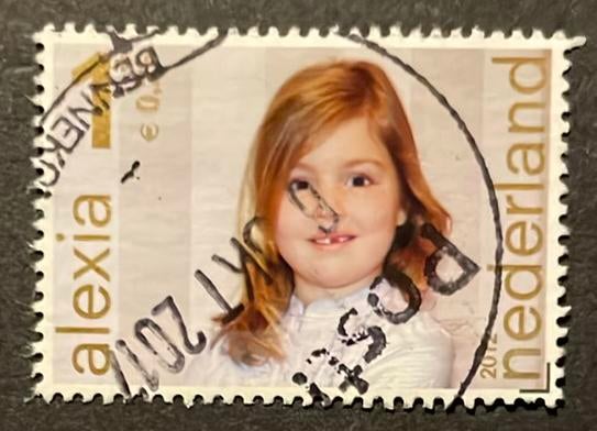 2012 Modern Kinderzegels nvph 3001e Alexia, Ophalen of Verzenden, Na 1940, Gestempeld