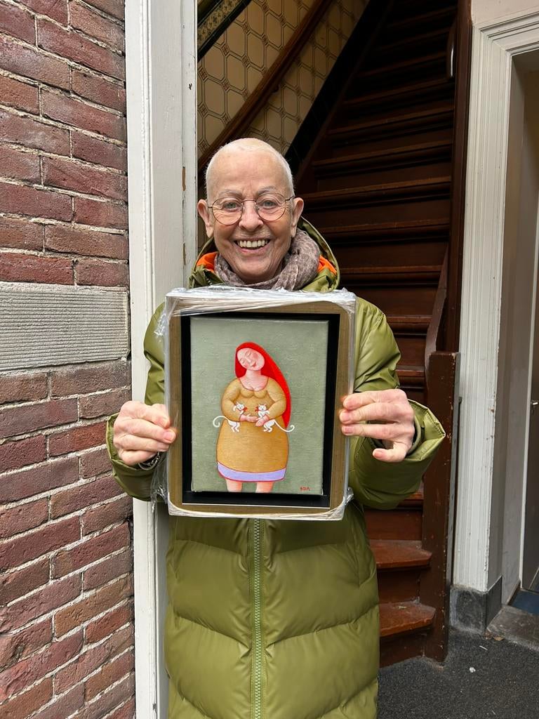 Ada Breedveld schilderij, Ophalen of Verzenden