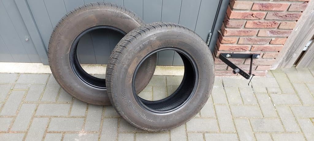 Gebruikte 195/70R14 M+S banden voor aanhanger/caravan, Caravans en Kamperen, Ophalen, Gebruikt