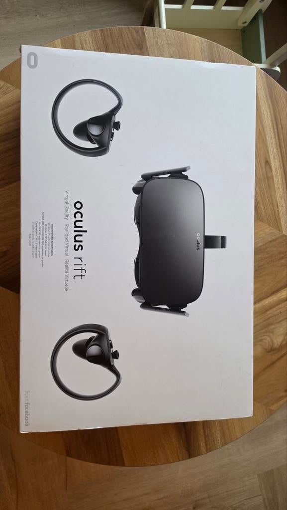 Oculus Rift VR-set, Spelcomputers en Games, Virtual Reality, Ophalen of Verzenden, Gebruikt, VR-bril, Pc