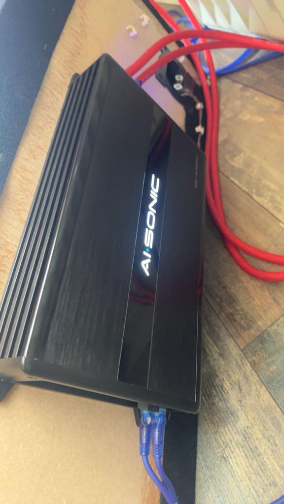 Ai sonic auto subwoofer versterker, Ophalen