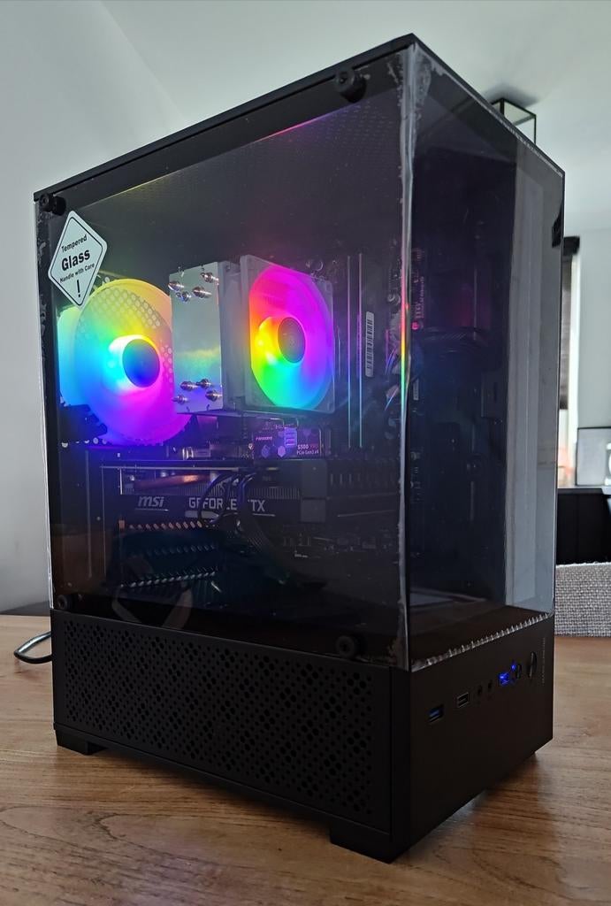 Gaming PC / GTX 1660Ti / 16gb RAM / 512gb SSD, Computers en Software, Desktop Pc's, Zo goed als nieuw, 4 Ghz of meer, SSD, 16 GB