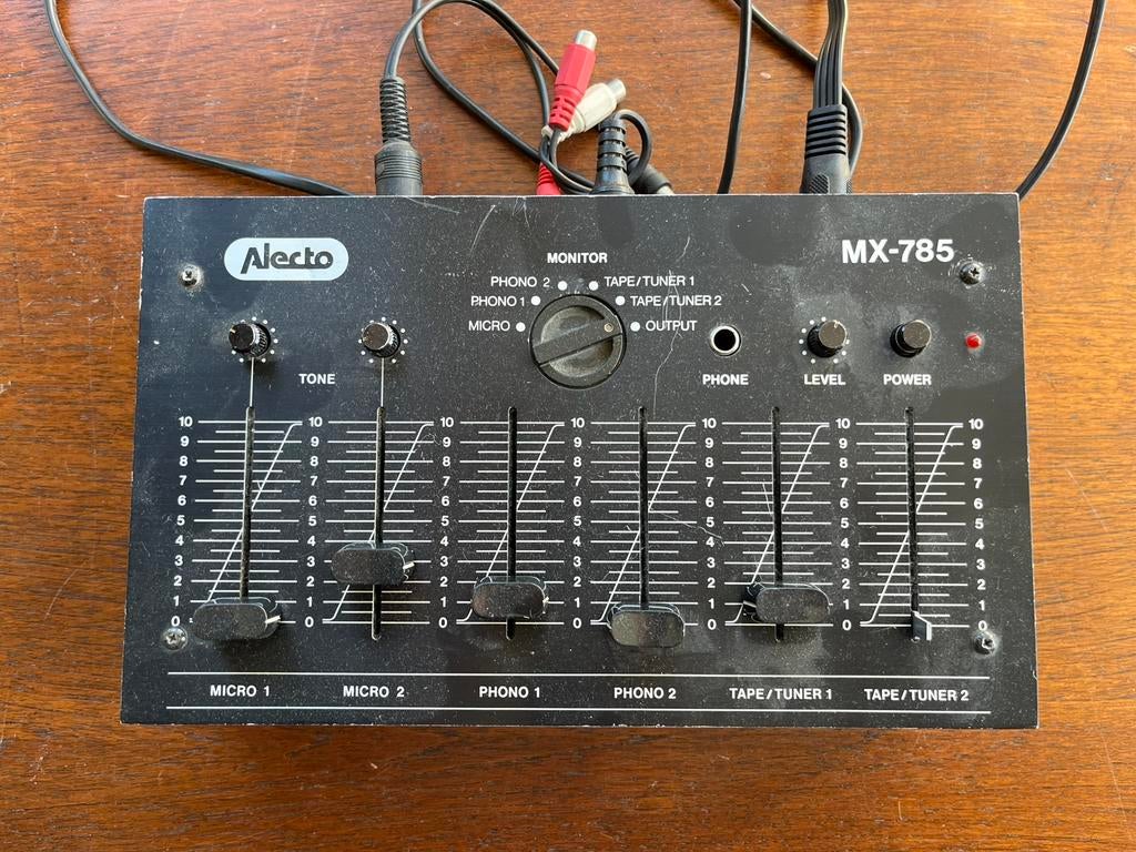 Mengpaneel Alecto, Muziek en Instrumenten, Ophalen of Verzenden, Gebruikt