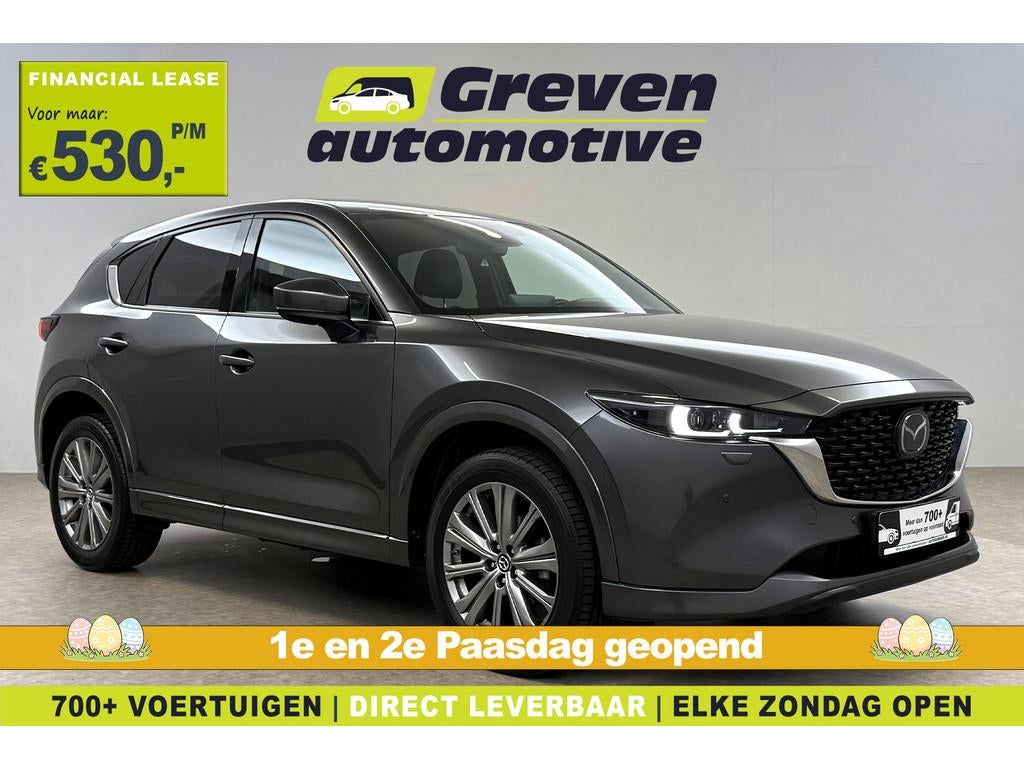 Mazda CX-5 2.0 165PK e-Skyactiv Takumi | 360° | HuD | Memor, Automaat, 8 cilinders, Leder, Bedrijf
