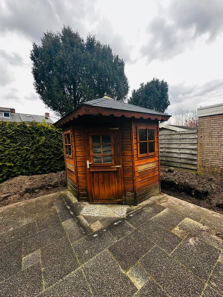 Tuinhuis, Tuin en Terras, Tuinhuizen, Minder dan 250 cm, Gebruikt, Tuinhuis, Ophalen of Verzenden