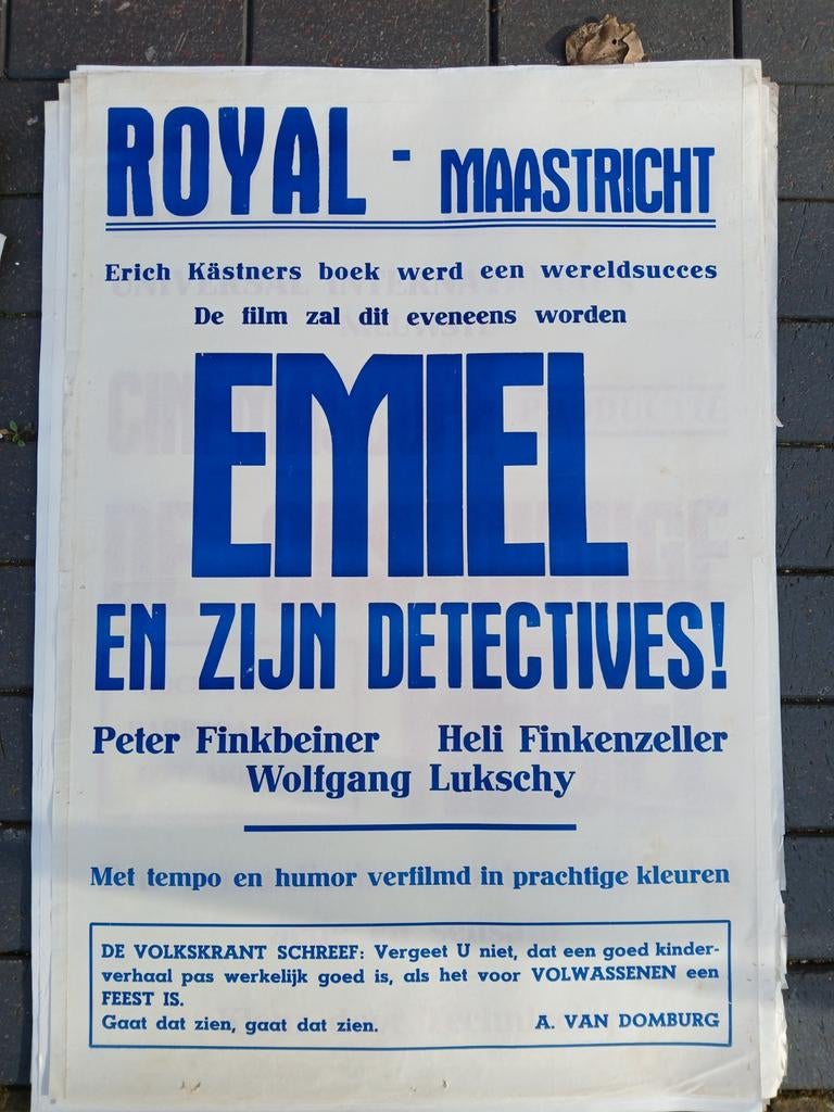 Vintage filmposters, Ophalen of Verzenden, A1 t/m A3, Film en Tv, Rechthoekig Staand