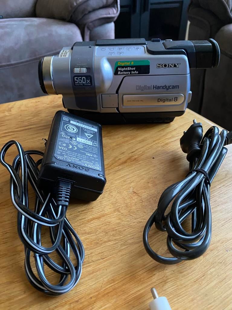 Sony camera dcr-trv145e pal, Ophalen, Zo goed als nieuw, Sony, 20x of meer