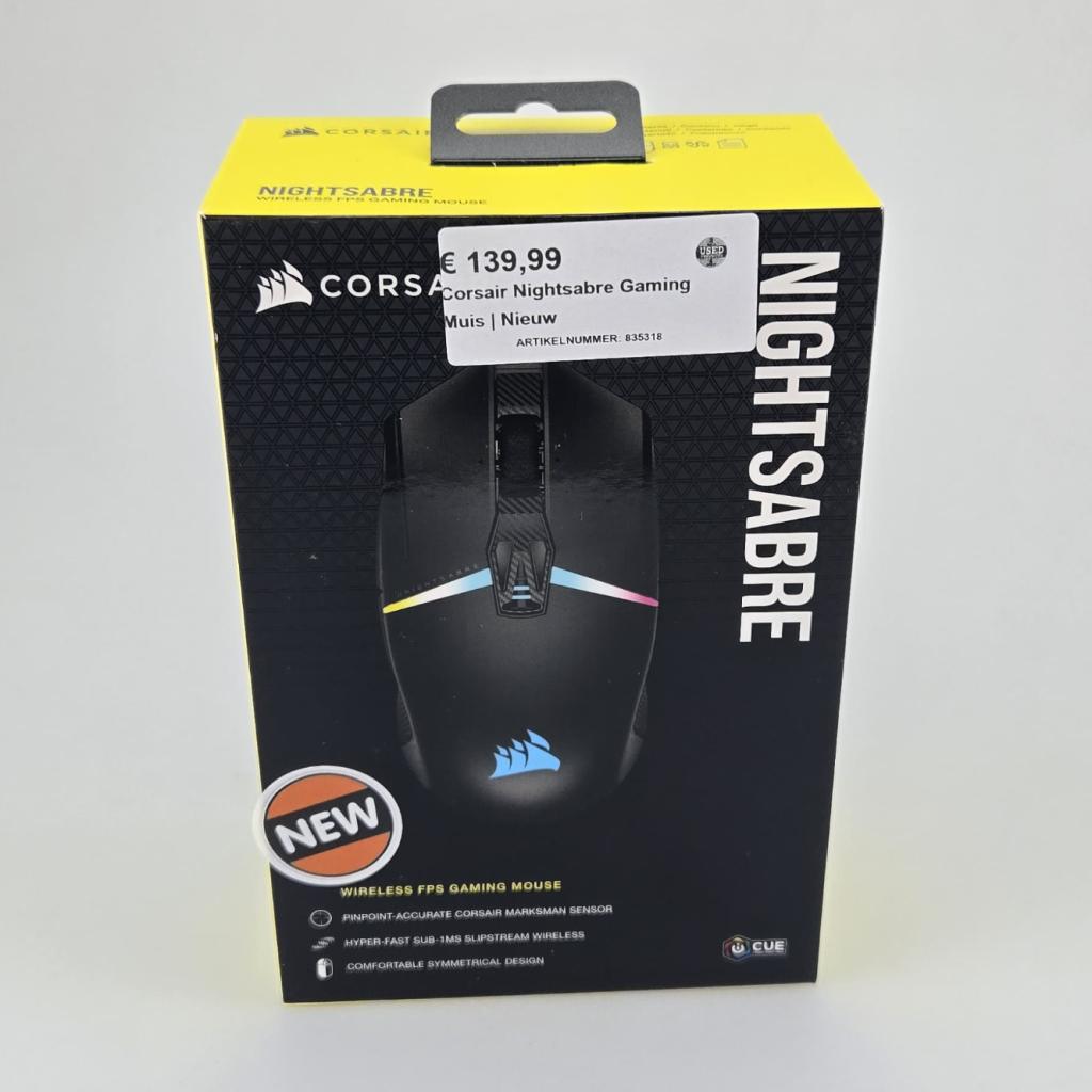 Corsair Nightsabre Gaming Muis | Nieuw, Corsair, Nieuw, Support@Corsair.com, Corsair GmbH
Landshuter Allee 10
80637 Munich
Germany
