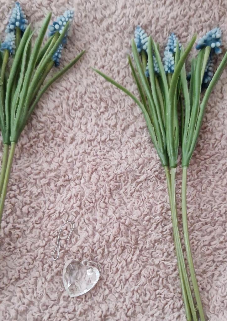 Bosje blauwe druifjes kunst, Ophalen of Verzenden