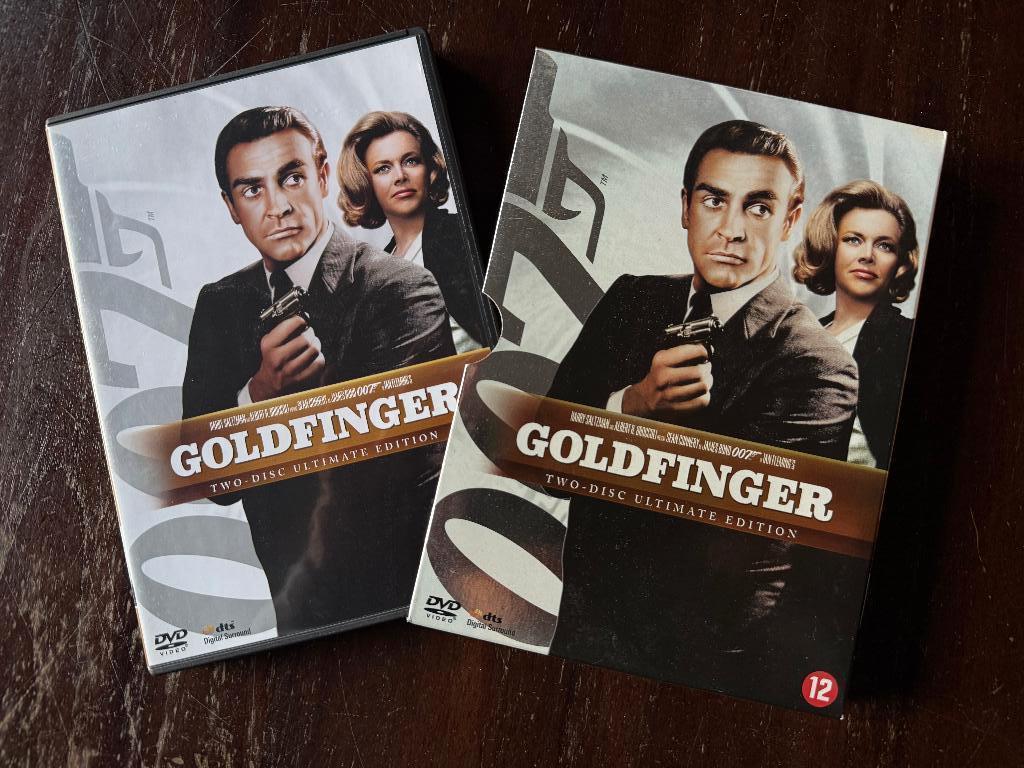 James Bond 007 Goldfinger ( 2 DVD Box ) Ultimate Edition, Cd's en Dvd's, Boxset, Actie, Ophalen of Verzenden, Zo goed als nieuw