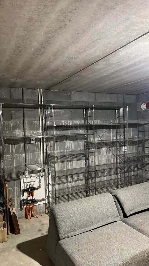 Stelling metaal display, Ophalen