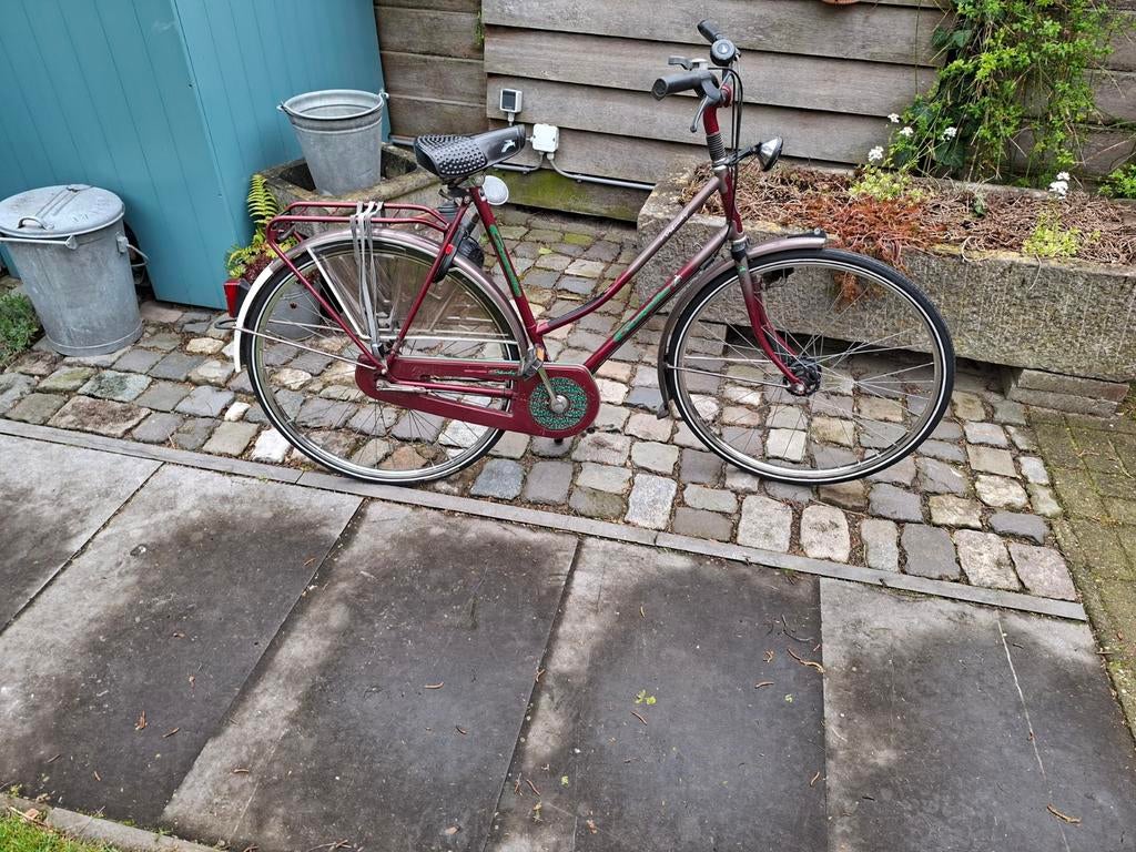 Gazelle dames fiets, 56 cm of meer, Ophalen, Gebruikt