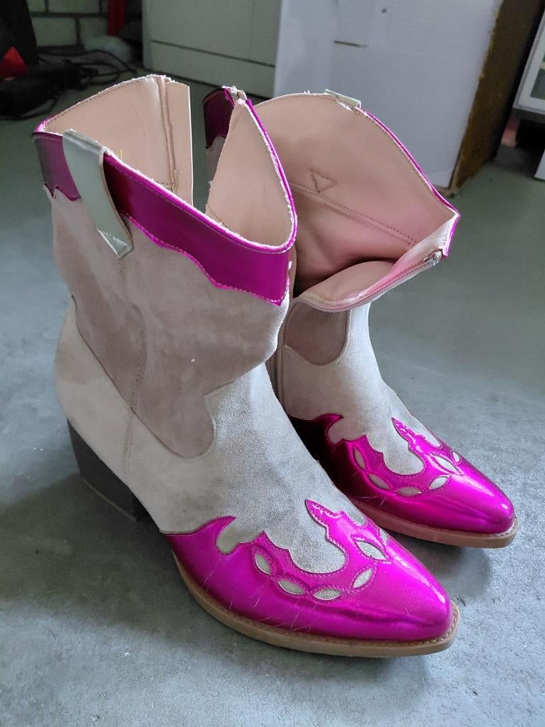 Cowboy laarsjes festival laarzen maat 41, Ophalen of Verzenden