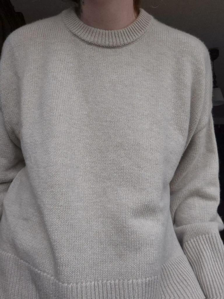 H&M Premium Selection kasjmier wollen trui, H&M, Beige, Maat 42/44 (L), Nieuw