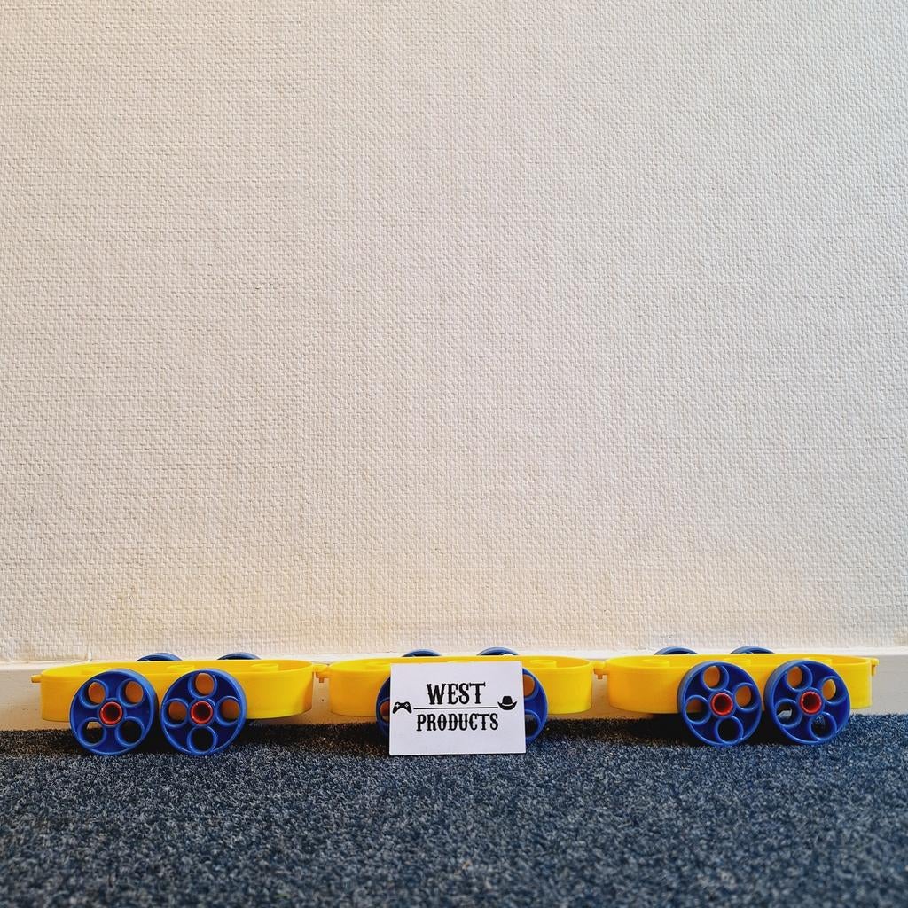 Vintage Tupperware TupperToys Trein (3-Delig), Gebruikt, ., Overige typen, Ophalen of Verzenden