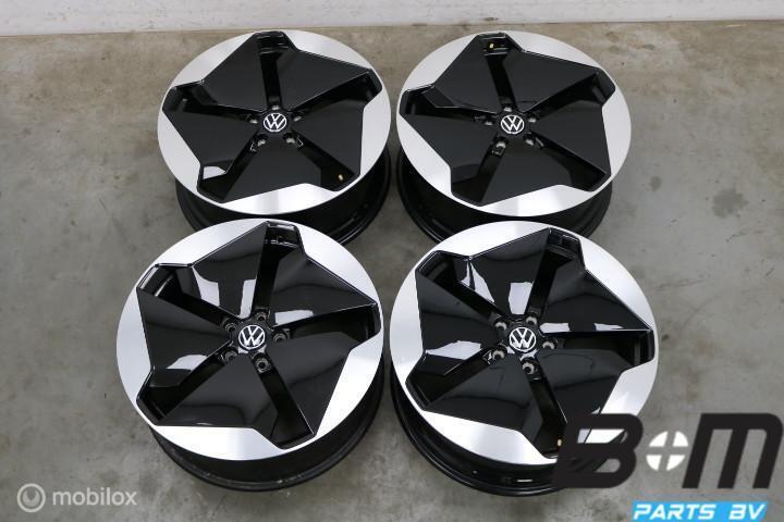 NIEUWSTAAT ORIGINEEL 20 inch Sanya velgen VW ID3 10A601025AA, Gebruikt, Velg(en), Personenwagen, 20 inch