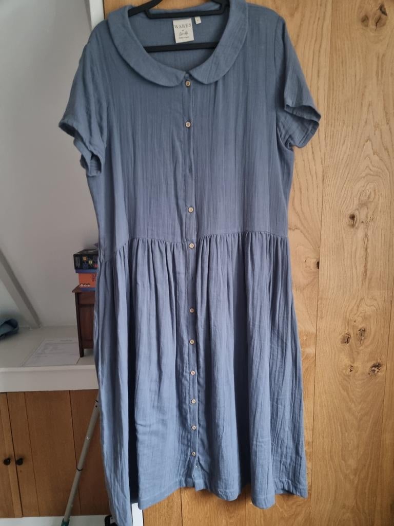 Lange jurk Wares by O'Lidia, 100% katoen, Ophalen of Verzenden