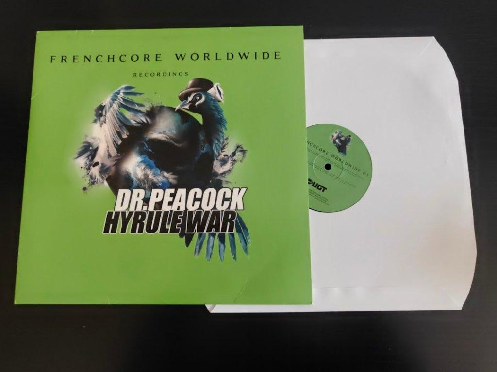 Dr peacock Frenchcore worldwide 03, Ophalen of Verzenden, Gebruikt, 12 inch, Dance Populair