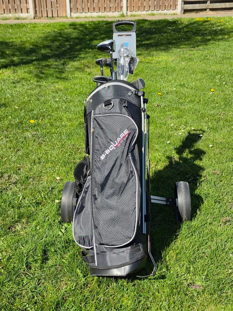 Golfset compleet met travelbag en golftrolley, Ophalen of Verzenden, Gebruikt, Set